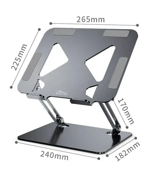 Media-Tech Suport reglabil ergonomic pentru laptop 10-17 inchi Media-Tech MT2661 Negru