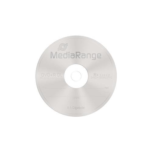 MediaRange Discuri optice (CD, DVD, Blueray) DVD-R Double Layer MediaRange MR469 | 8.5GB, 8x, Set 25 buc