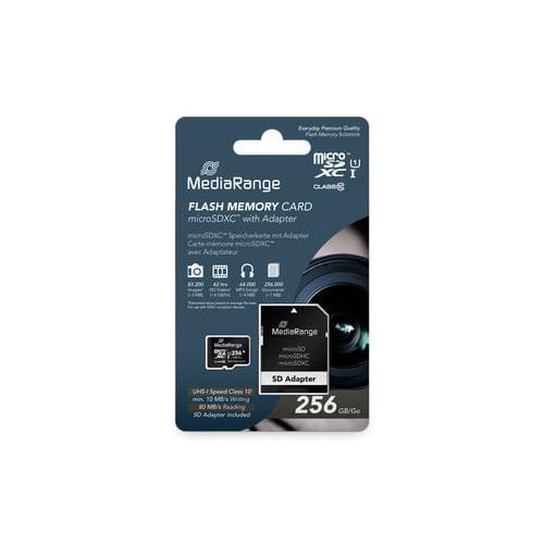 MediaRange Card de memorie Card Memorie MR946 | 256GB, Class 10, UHS-I