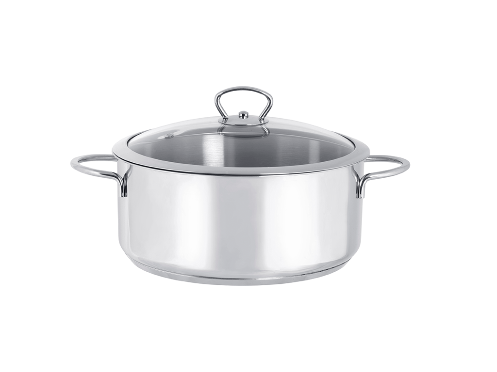 Metalac Oala Oală Metalac 145156 | 4.8L, 24cm, Inox