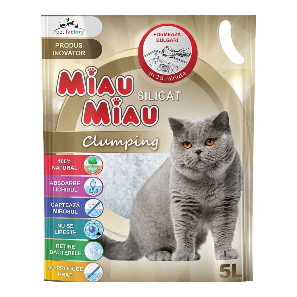 Miau Miau Asternut igienic pisici Așternut Igienic Miau Miau MF.04112 | 5L