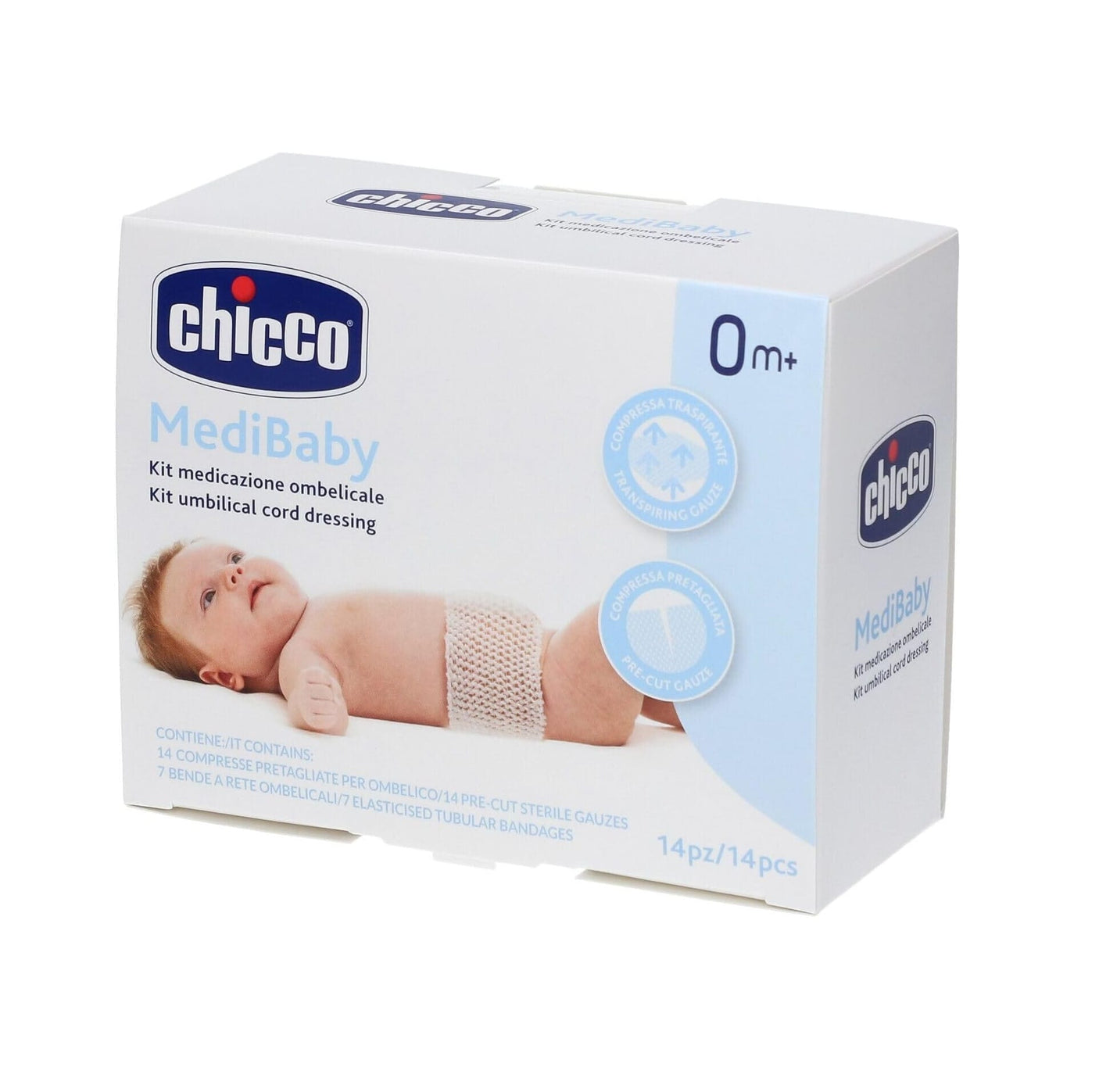 Chicco Îngrijire bebe Minikit Ombilical Chicco Medibaby 1017700-7 | 0 Luni+