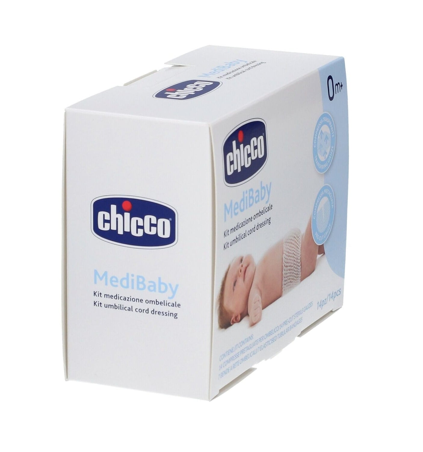 Chicco Îngrijire bebe Minikit Ombilical Chicco Medibaby 1017700-7 | 0 Luni+