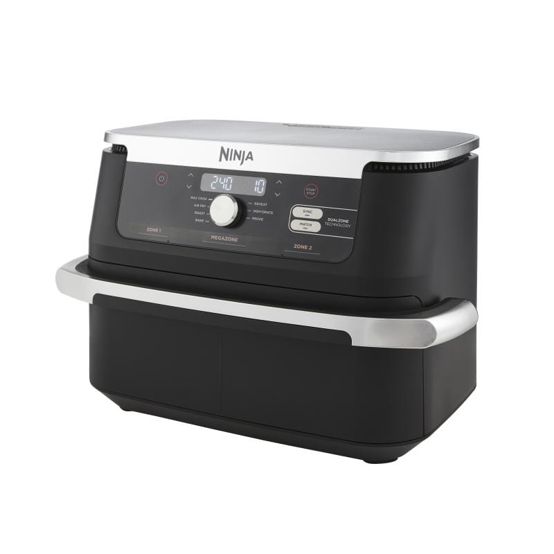 Ninja Cuptor cu aer cald Friteuza Ninja AF500EU FlexDrawer | 10.4L, Dual Zone, 2400W, Negru