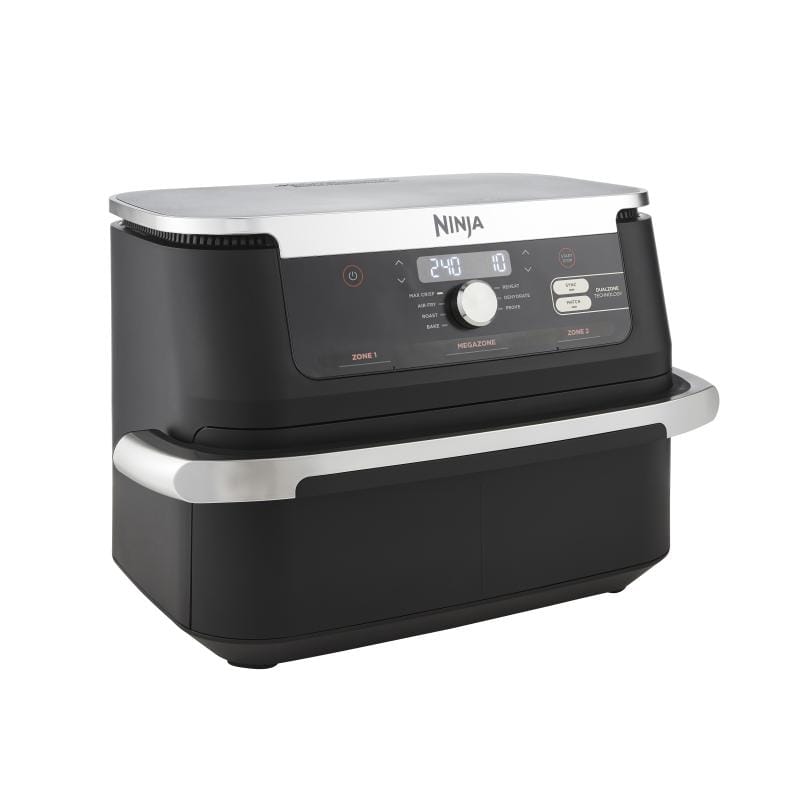 Ninja Cuptor cu aer cald Friteuza Ninja AF500EU FlexDrawer | 10.4L, Dual Zone, 2400W, Negru