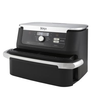 Ninja Cuptor cu aer cald Friteuza Ninja AF500EU FlexDrawer | 10.4L, Dual Zone, 2400W, Negru