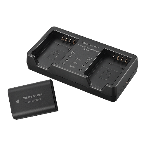 Olympus/OM System Baterie Kit Baterie + Incarcator OM System SBCX-1 V6560050E000 | BLX-1 + BCX-1