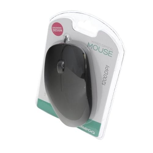 Omega Mouse Mouse cu Fir Omega OM0420CB | USB, Negru