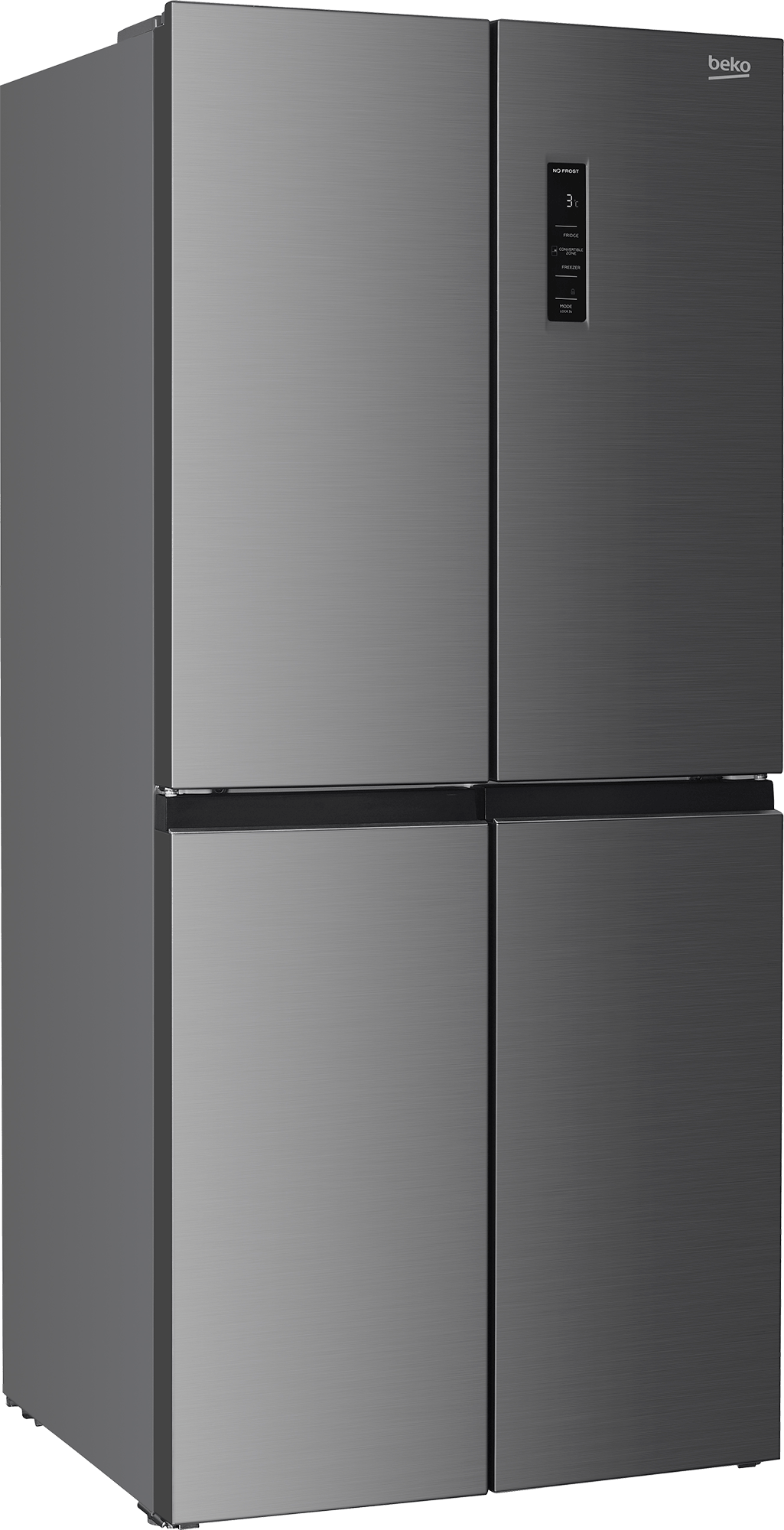 Beko Side by side Side by Side Beko GNO46623XPN | 466L, NeoFrost, 4 Usi, Clasa D, Harvest Fresh, 79x73x180cm