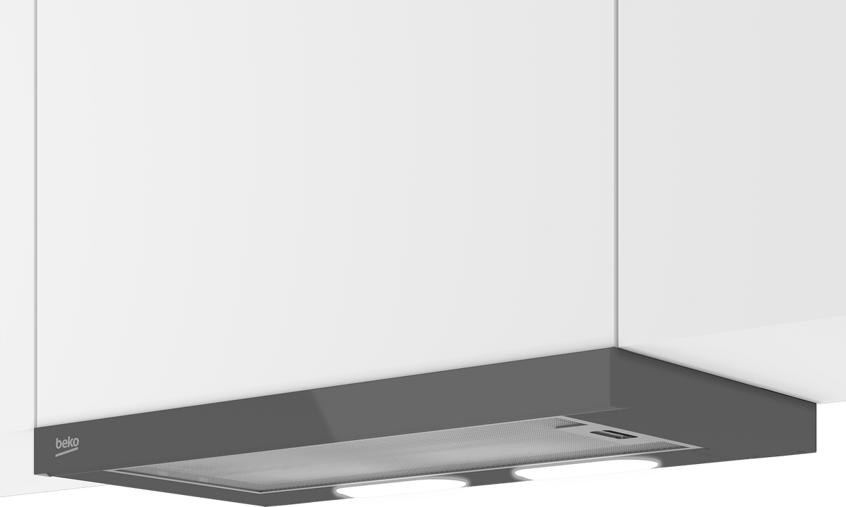Beko Hota telescopica Hota Telescopica Beko HNT62322ZG | 60cm, 300m3/h, LED 2x4W, Clasa D