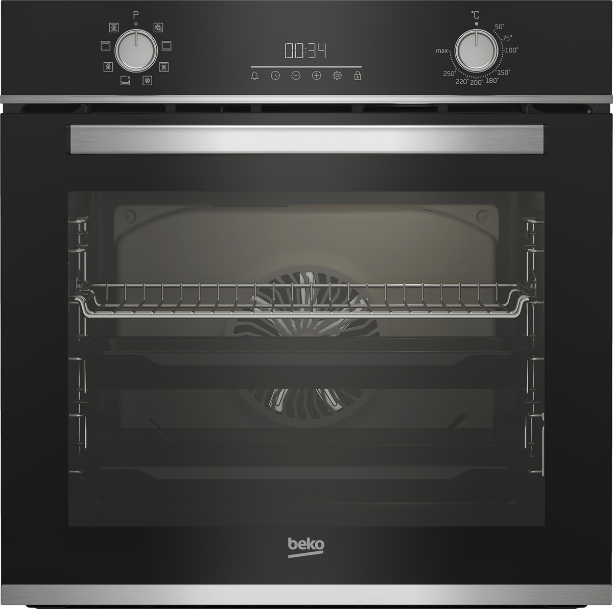 Beko Cuptor incorporabil Cuptor Incorporabil Beko BBIM13300XM | 72L, 8 Functii, AEROperfect, Clasa A, 59.4x56.7x59.5cm