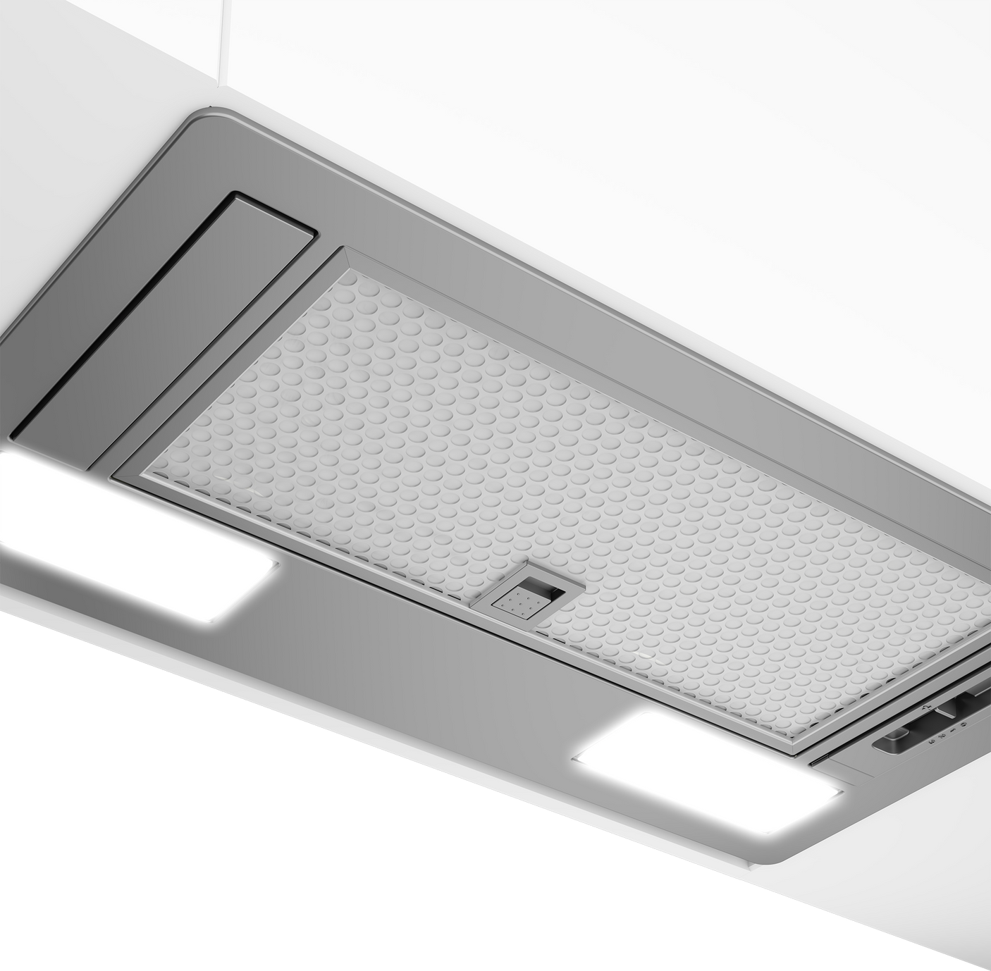 Hota complet incorporabila Beko HNU51310SE, 50 cm, 3 trepte de putere,iluminare LED 2x4W, 370 mc/h, clasa energetica D,