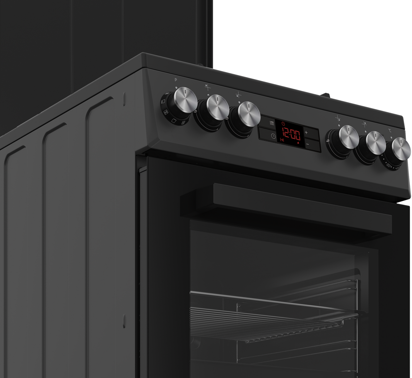 Aragaz Beko FSM52330DAON | 4 Arzatoare, Cuptor Electric, 8 Functii, Grill, 50x60x85cm