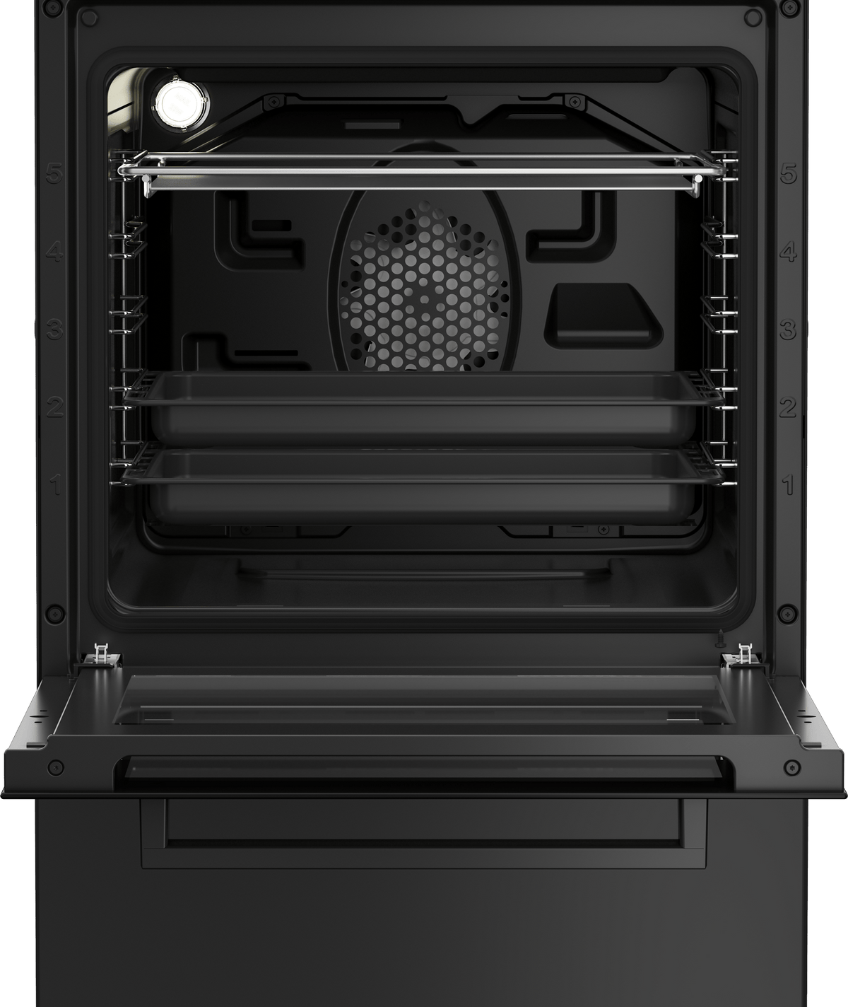 Beko Aragaz Aragaz Beko FSM52330DAON | 4 Arzatoare, Cuptor Electric, 8 Functii, Grill, 50x60x85cm