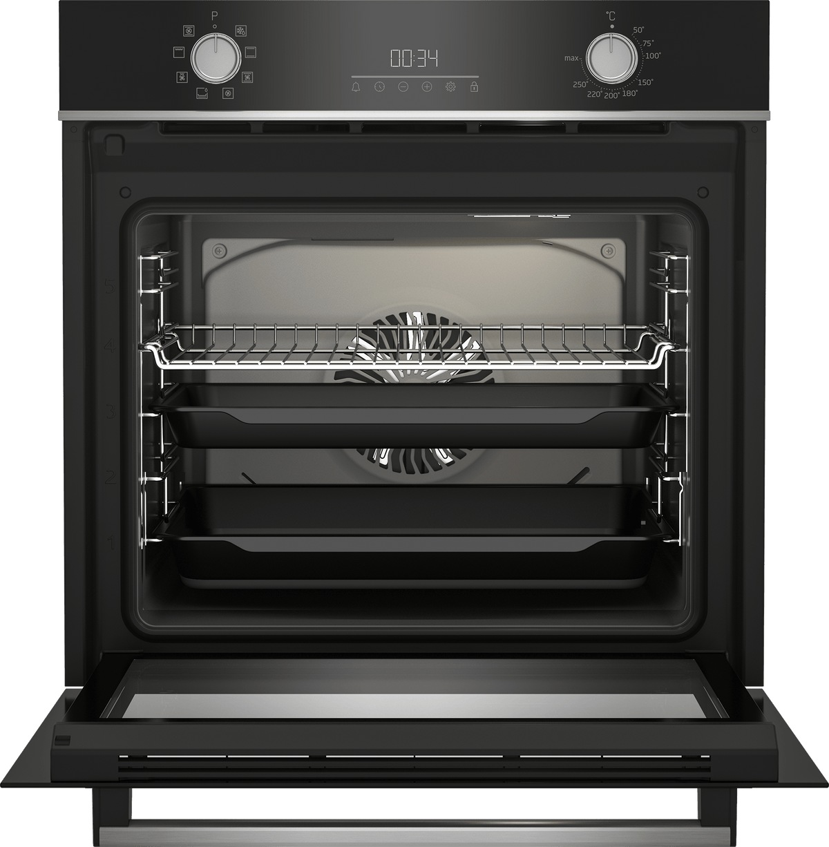Beko Cuptor incorporabil Cuptor Incorporabil Beko BBIM13300XM | 72L, 8 Functii, AEROperfect, Clasa A, 59.4x56.7x59.5cm