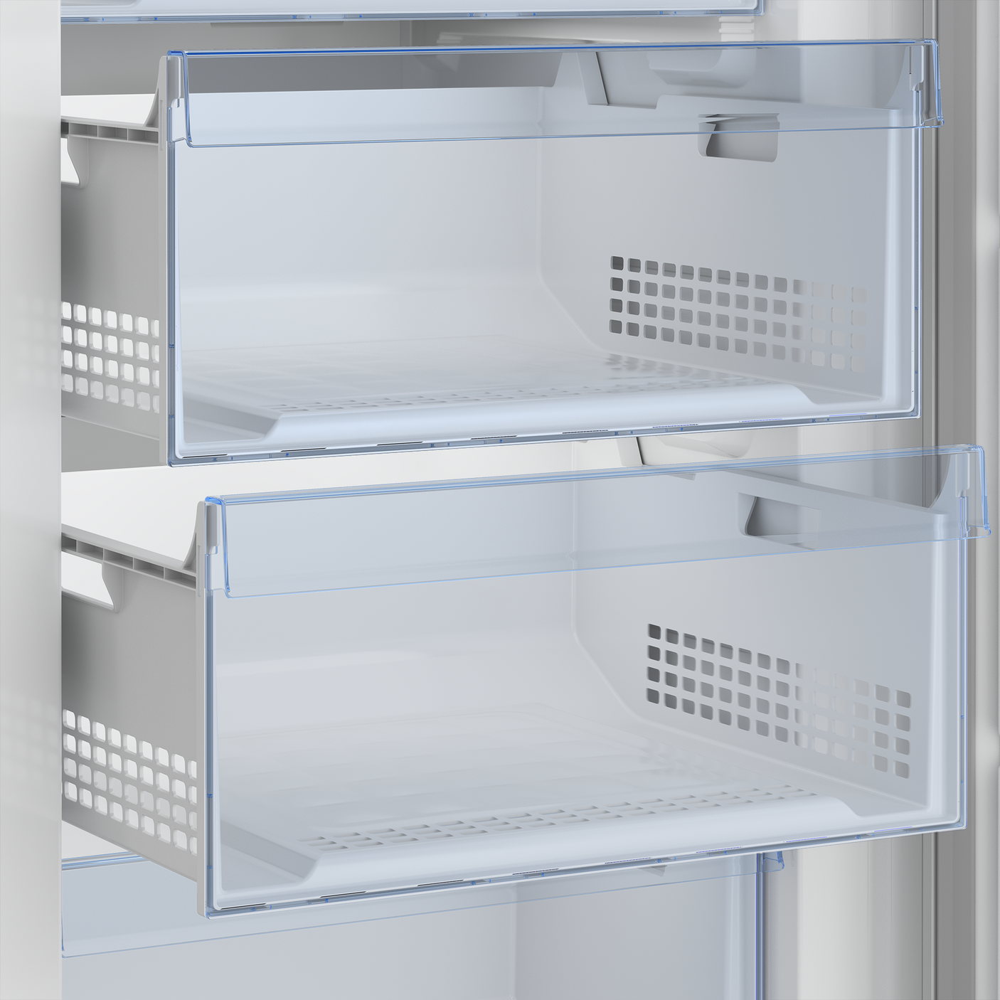 Congelator vertical Beko RFNE448E41XB, NoFrost, Electronic Display, 448 L, clasa energetica E, congelare rapida, 8 comp