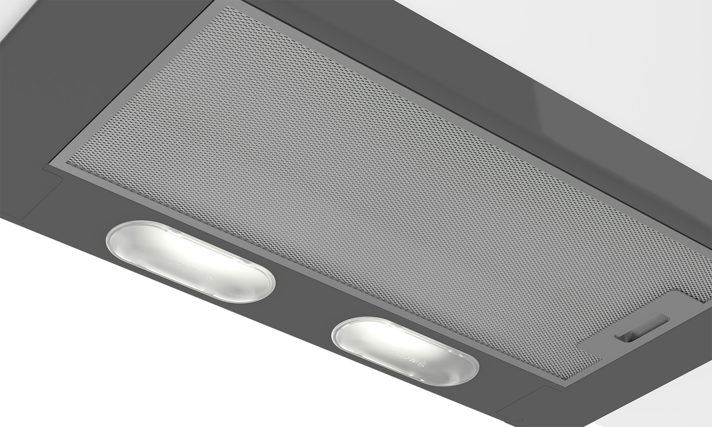 Hota de bucatarie telescopica 60 cm, 3 trepte de putere,iluminare LED 2x4W, 300 mc/h, clasa energetica D, filtru de carb