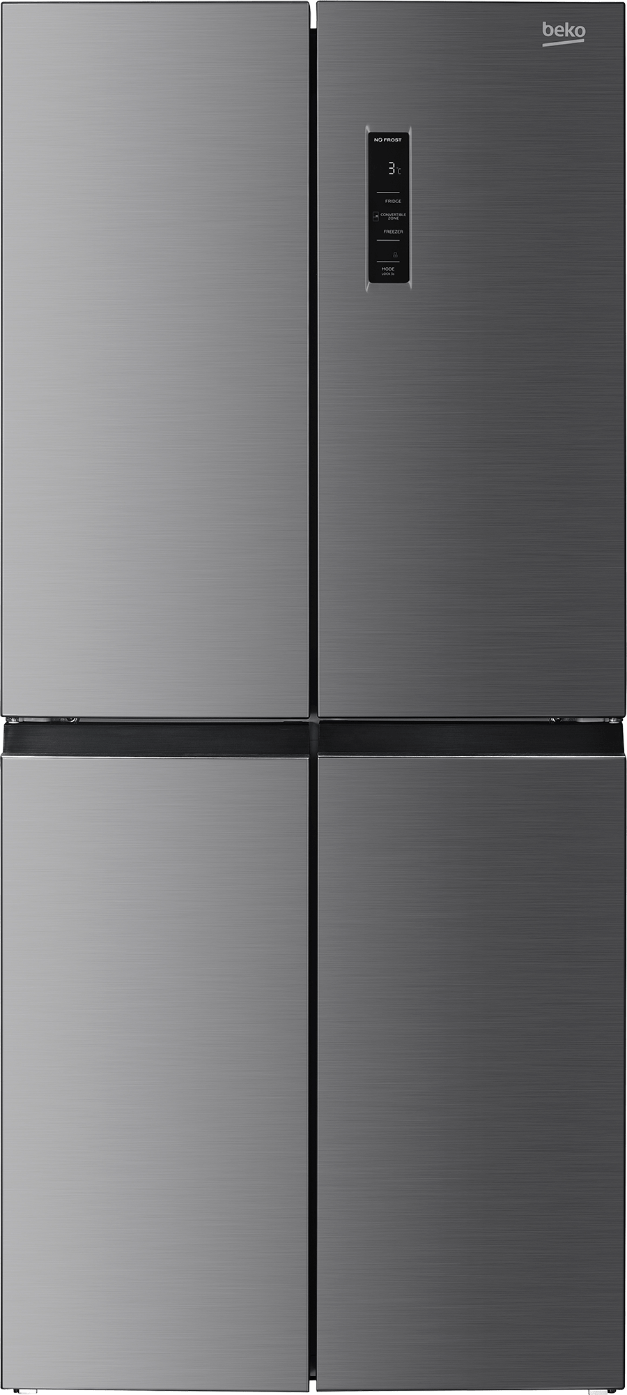 Beko Side by side Side by Side Beko GNO46623XPN | 466L, NeoFrost, 4 Usi, Clasa D, Harvest Fresh, 79x73x180cm