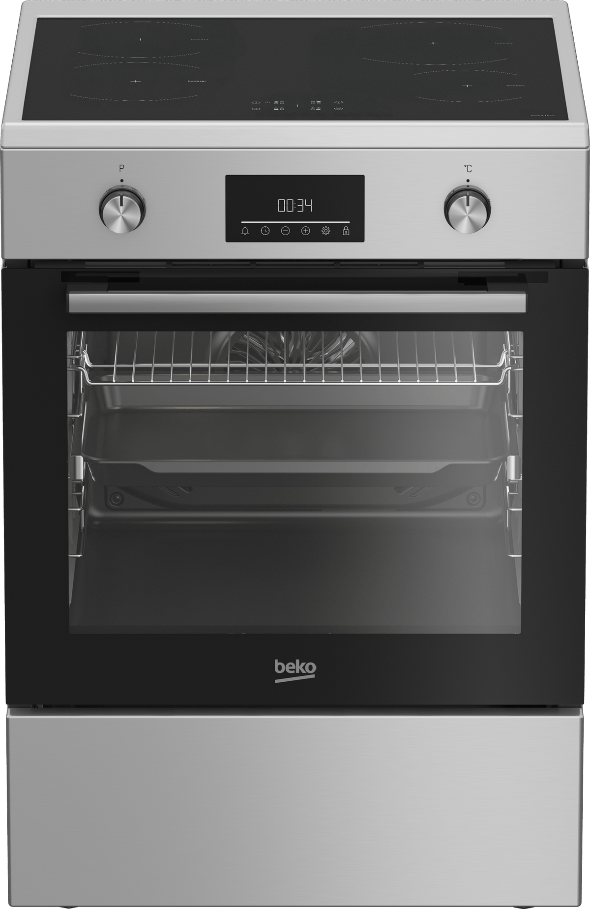 Beko Aragaz Cuptor Incorporabil Beko FBSM69301SXT | 72L, 11 Functii, 3D Cooking, A++, 60x60x85cm