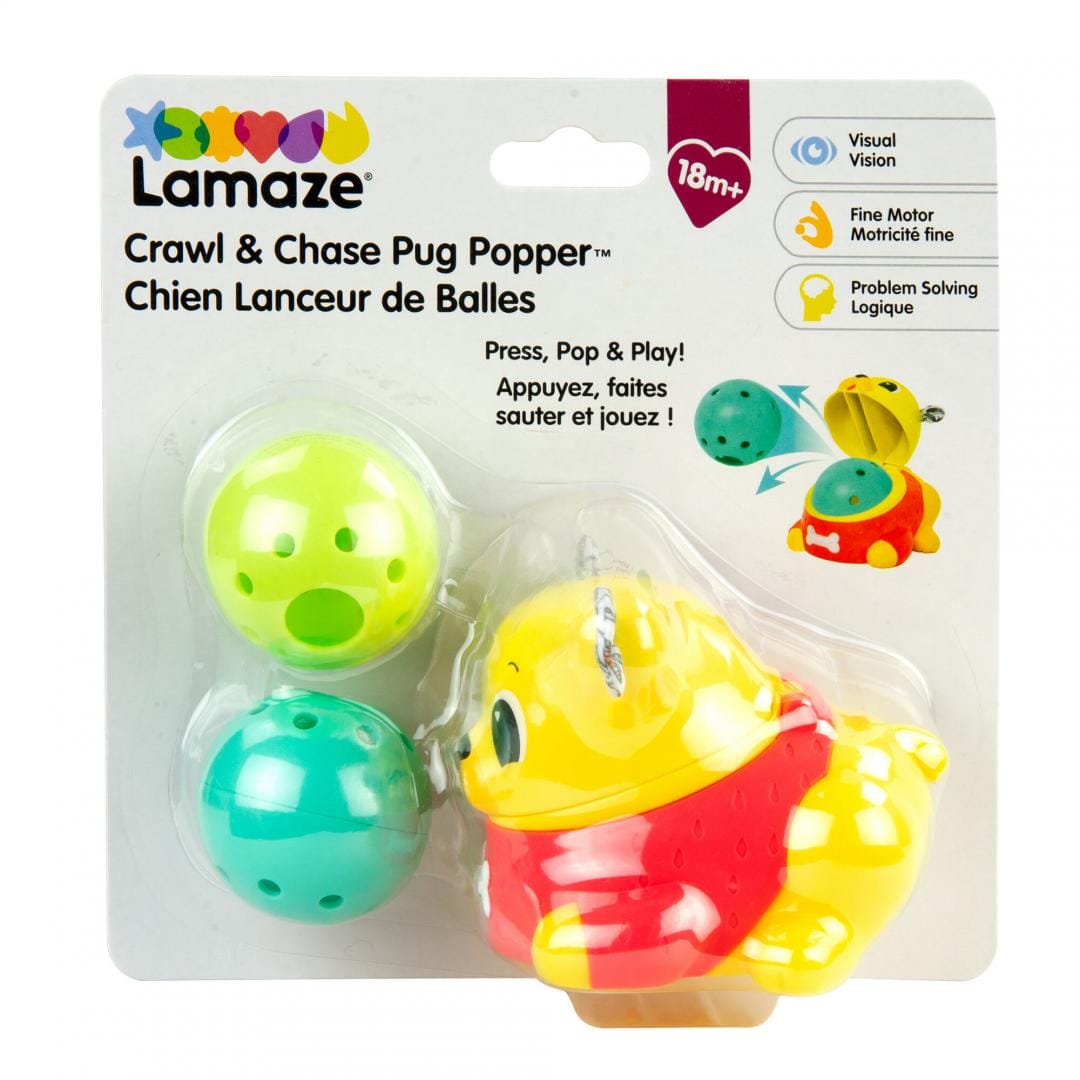 Tomy Jucării Jucarie de Urmarire Lamaze - TOMY T27462 | Catel Pug, Interactiv, Educativ