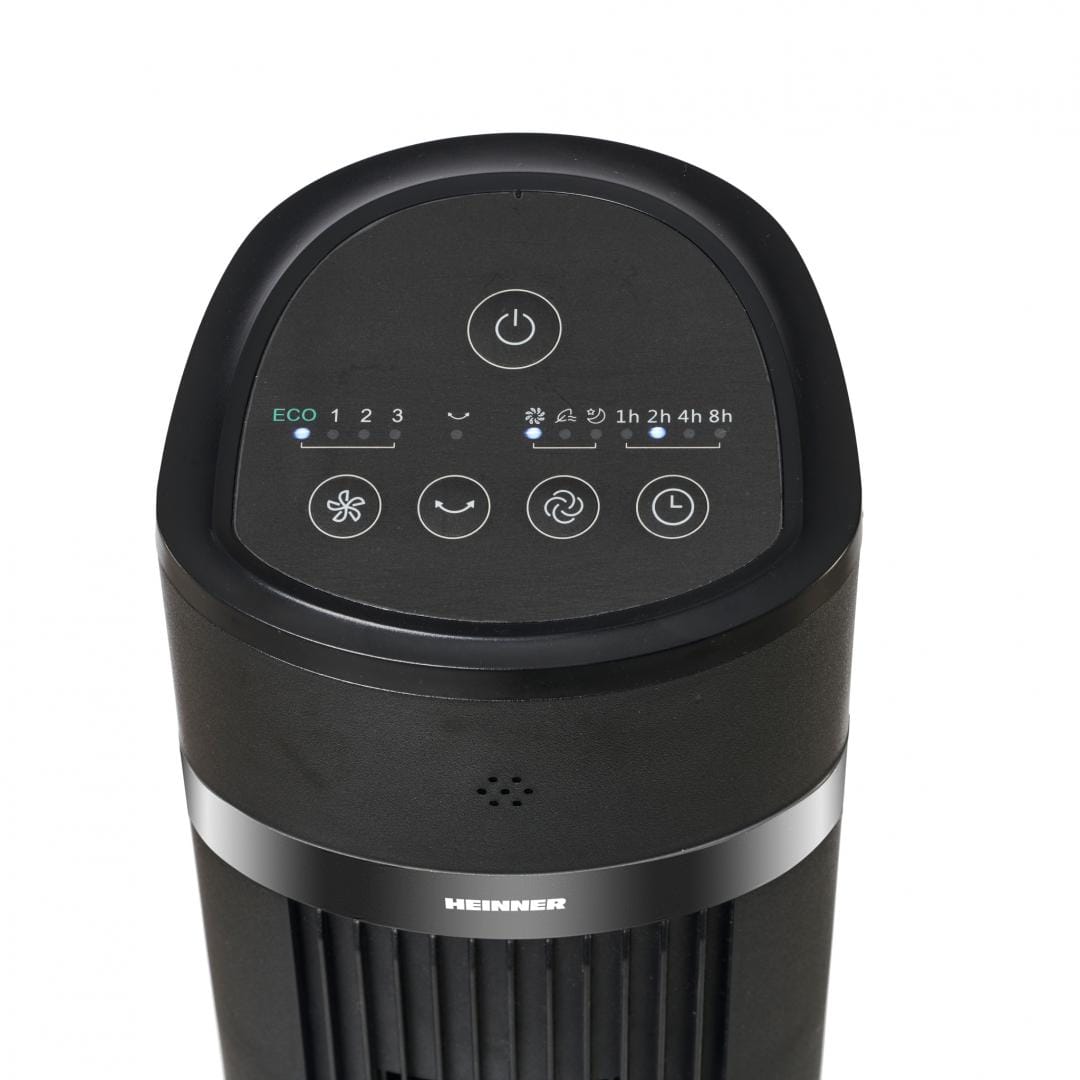 Heinner Ventilator Ventilator Turn Heinner HMTF-D3BK | 45W, 3 Viteze, Timer, Oscilare, Negru