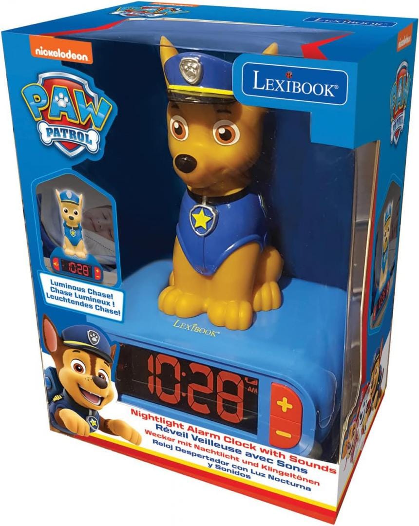 Lexibook Jucării Ceas Desteptator Lexibook RL800PA | Lumina 3D, Paw Patrol, Copii