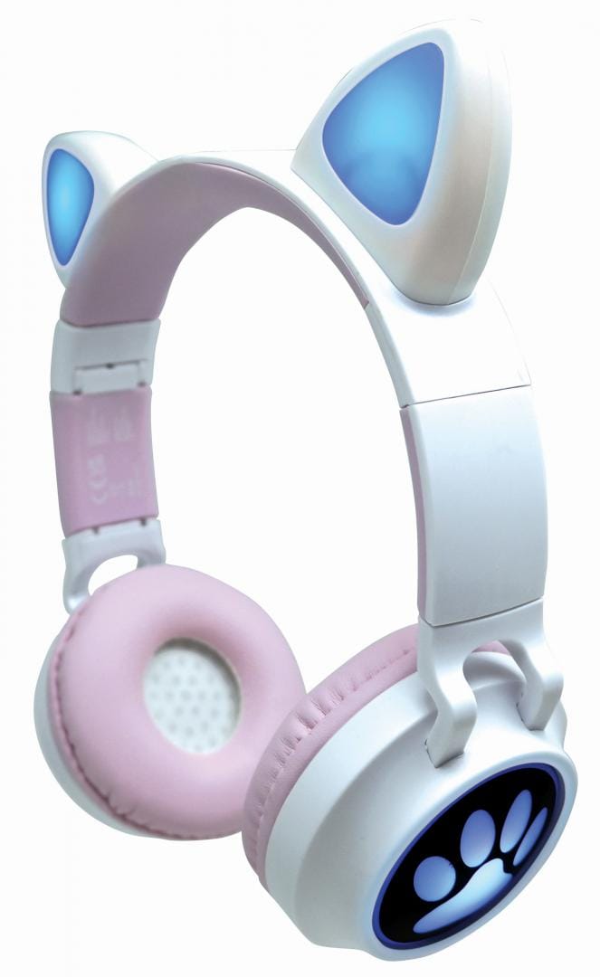 Lexibook Jucării Casti Wireless Lexibook HPBTKT | Urechi Pisica, Lumini LED, Bluetooth