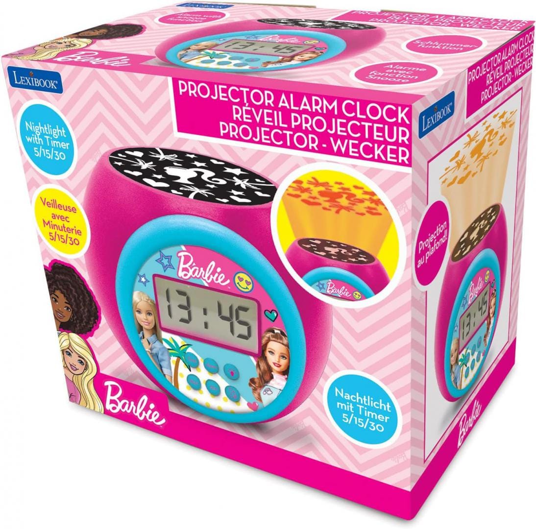 Lexibook Jucării Ceas Desteptator Lexibook RL977BB | Proiector, Barbie, Copii