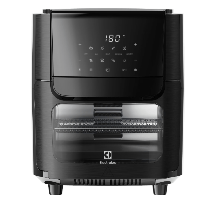 Electrolux Air Fryer Friteuza Electrolux EAF12B | 1200W, 2L, Termostat Reglabil, Negru