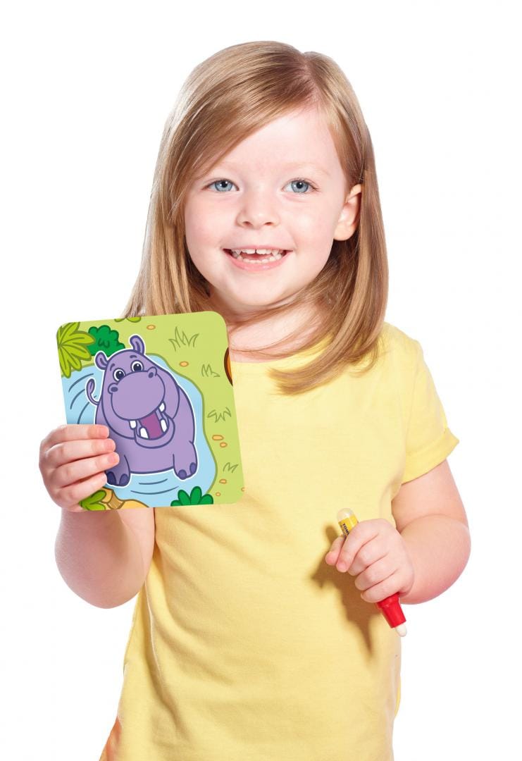 Tomy Jucării Jucarie Tomy Aquadoodle T72607 | Mini Covorase Zoo, Desen cu Apa, Reutilizabil