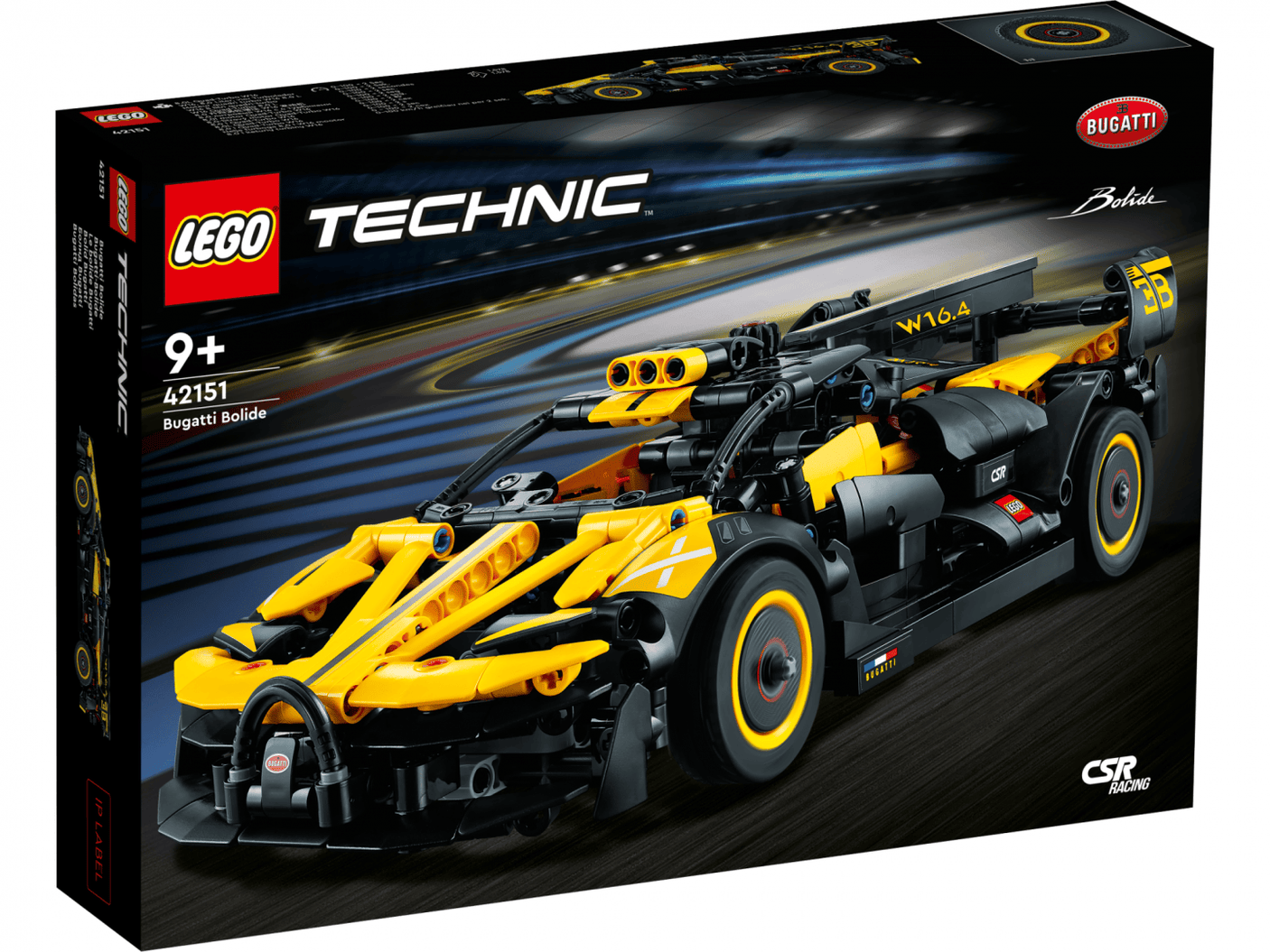 Lego Jucării Set Constructie LEGO Technic 42151 | Bugatti Bolide, 905 Piese, 9+