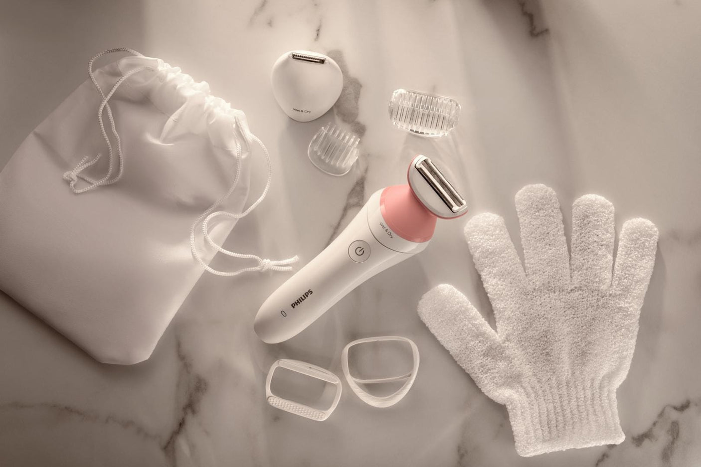 Philips Aparat de ras Aparat de ras Philips BRL146/00 | Wet&Dry, 40min autonomie, Husa inclusa