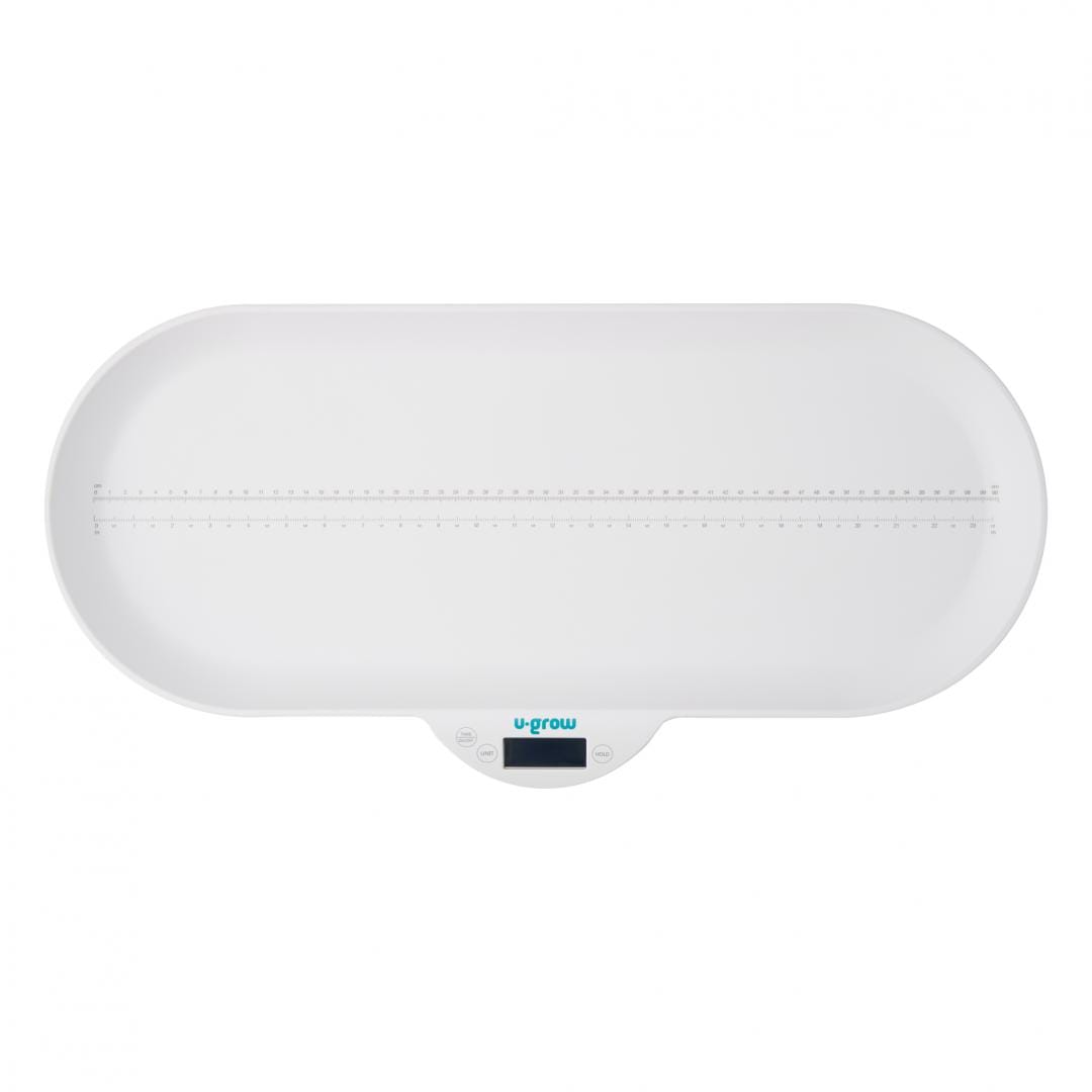 U-Grow Puericultură Cantar Bebelusi U-Grow UG10-BSB | 2 in 1, Bluetooth, 30 Kg, LCD, Alb