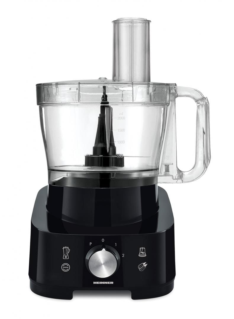 Heinner Robot de bucatarie Robot de Bucatarie Heinner HFP-1000BK | 1000W, Bol 5L, 6 Viteze, Negru
