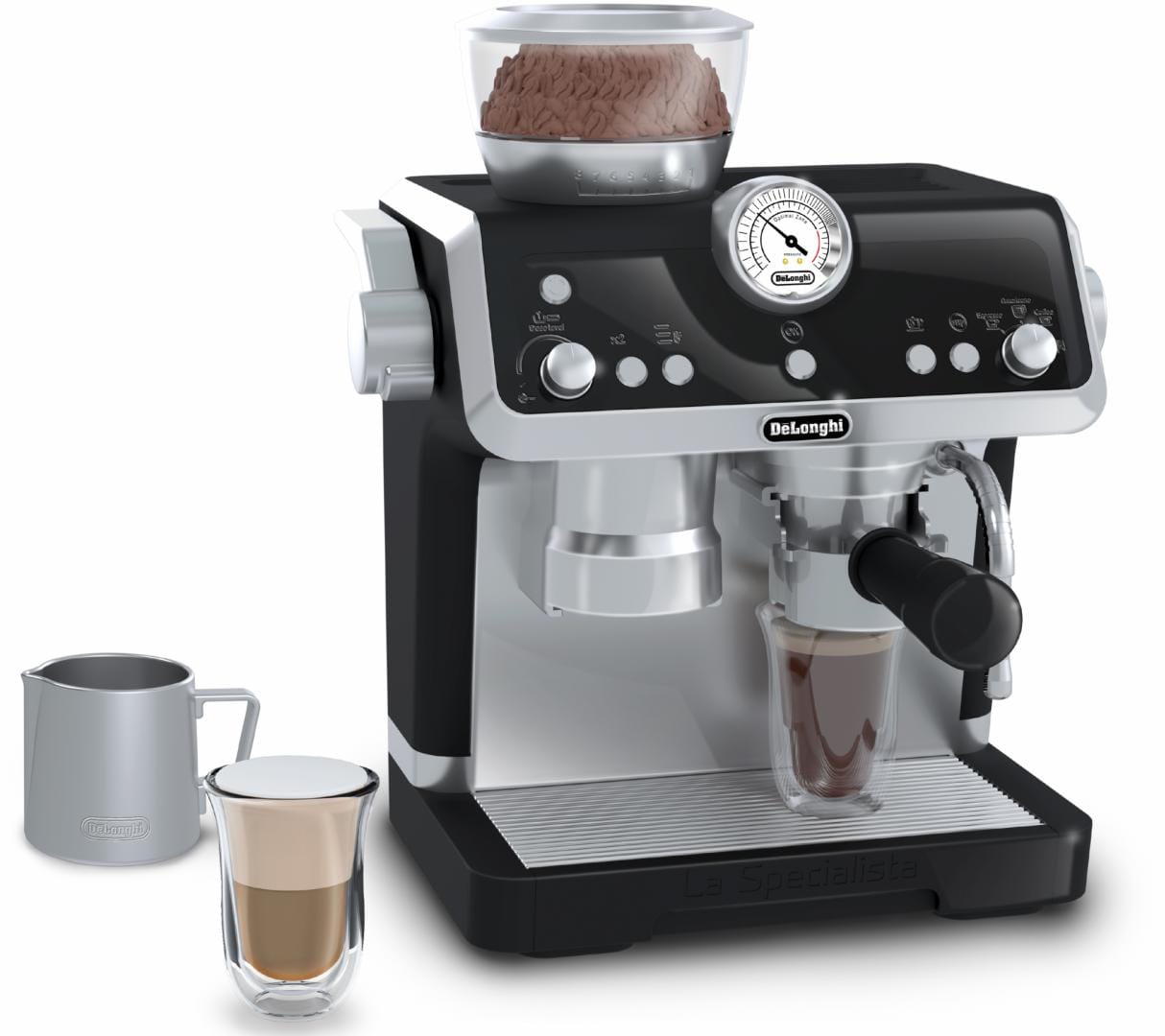 Casdon Jucării Jucarie Casdon CASDON77050 | Espressor Copii, Delonghi Specialista, Interactiv