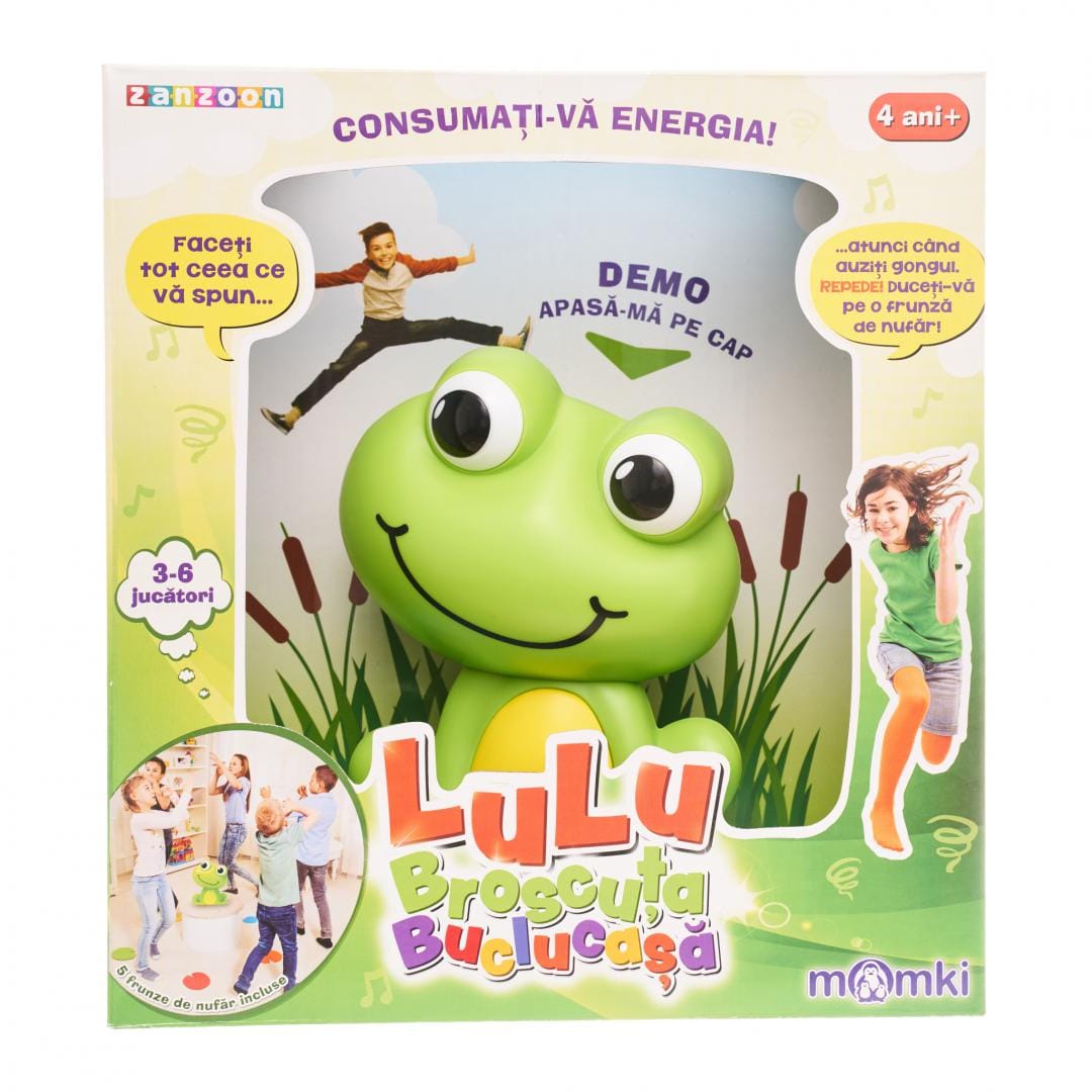 MomKi Jucării Joc Momki Lulu Broscuta Buclucasa ZN0004 | Interactiv, Educativ, Copii