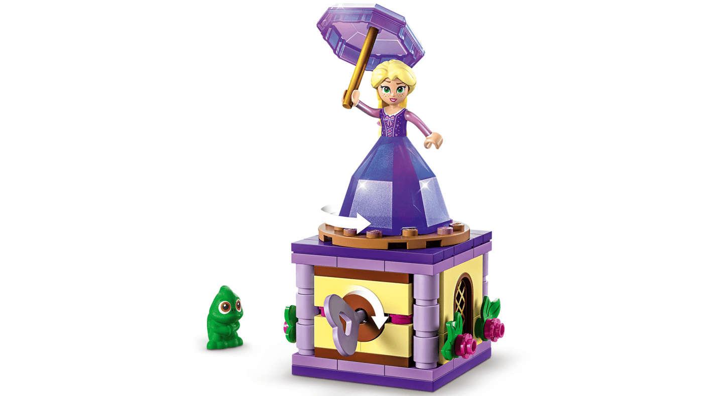Lego Jucării Set Constructie LEGO Disney 43214 | Rapunzel Facand Piruete, Printesa, Cadou