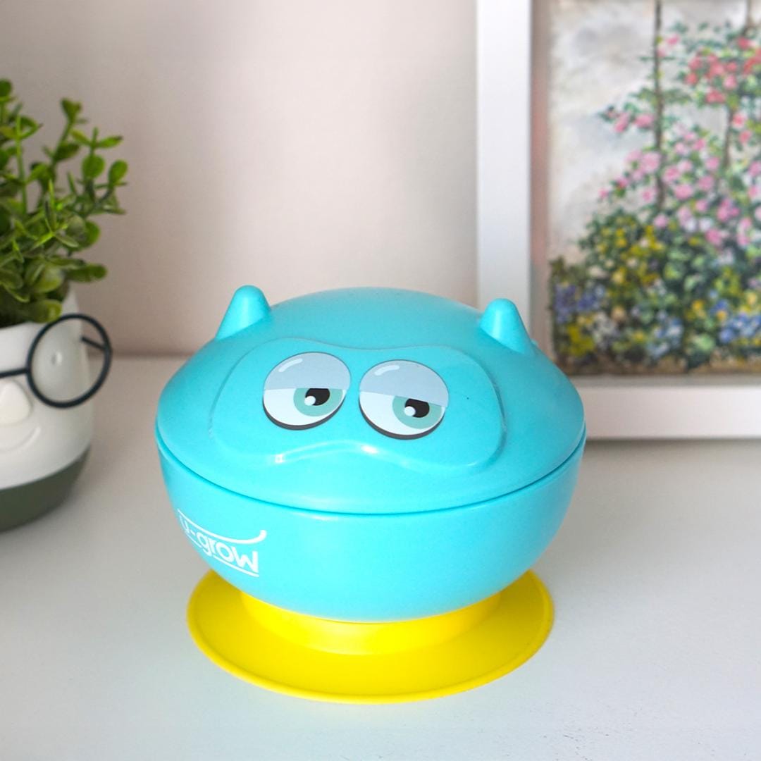 U-Grow Alimentație bebe Bol Bebe U-Grow A-1121 | 340ml, Ventuza, Capac, Silicon