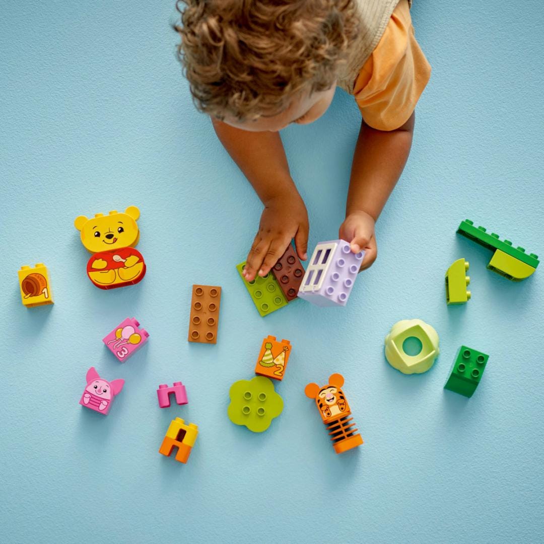 Lego Jucării Set Constructie LEGO Duplo 10457 | Winnie The Pooh, Petrecere Aniversara, Cadou