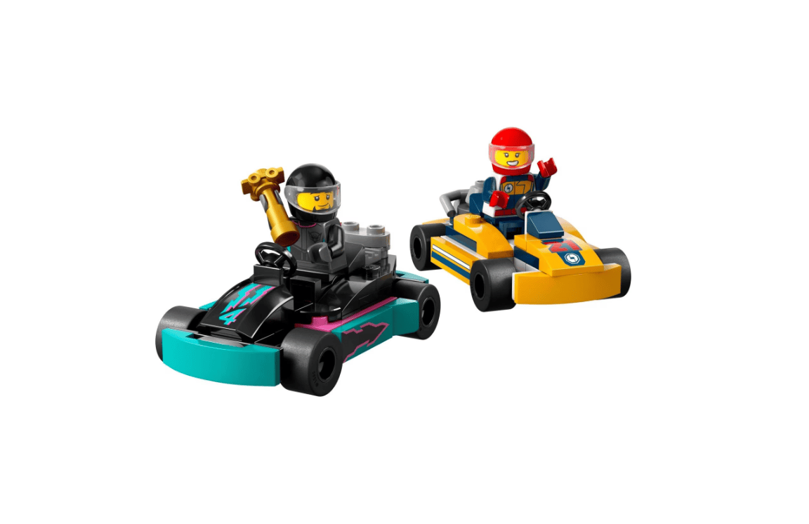 Lego Jucării Set Constructie LEGO City 60400 | Carturi si Piloti de Curse, Cadou
