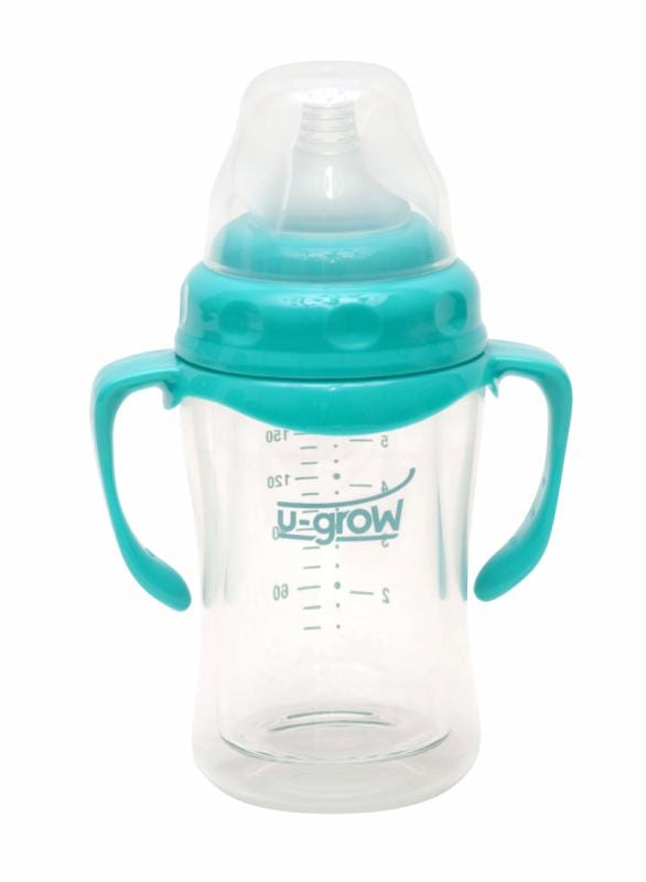 U-Grow Alimentație bebe Biberon Sticla U-Grow A-1055 | 120ml, Gat Larg, 0+ Luni
