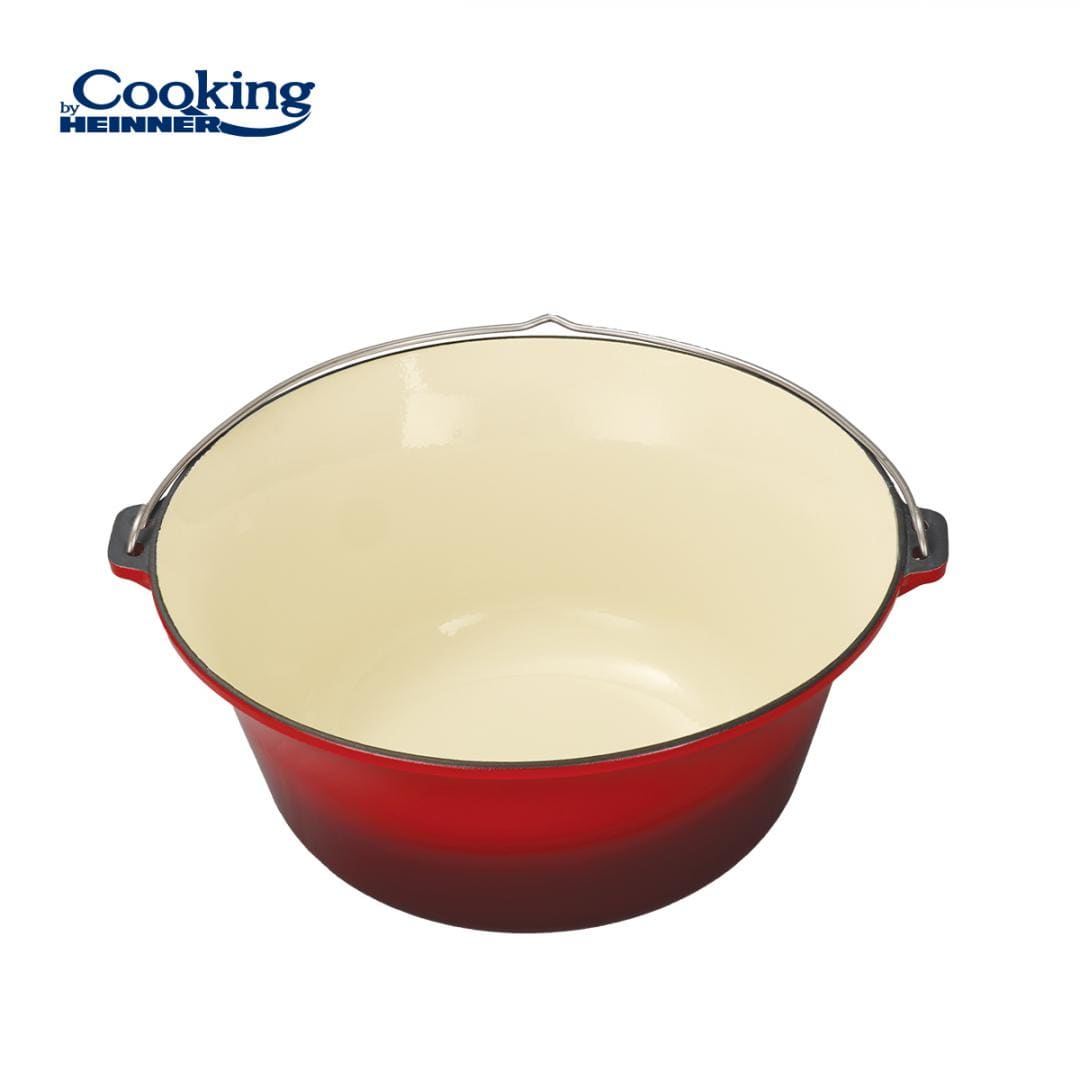 Heinner Vase de gatit Ceaun Din Fonta Emailata Heinner HR-ZVC-16CE | 16L, 41cm, Cooking