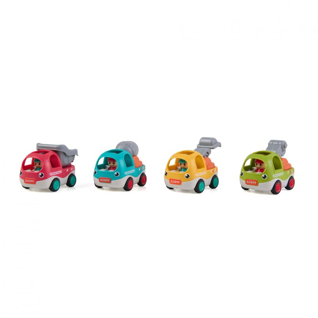 MomKi Jucării Jucarie MomKi MOMKI899-42D | Masinuta Mini, Pull Back, Diverse Modele