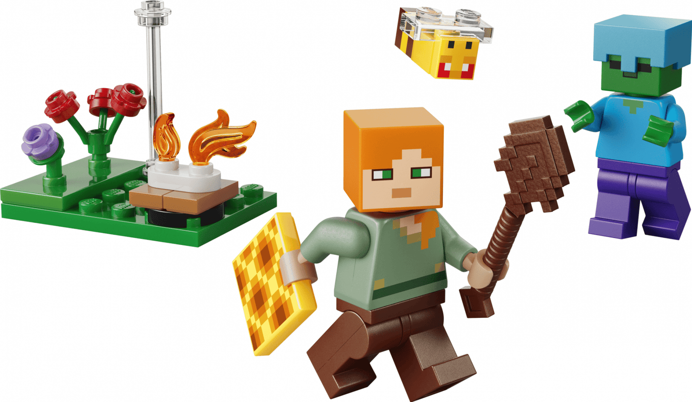 Lego Jucării Set Constructie LEGO 30732 | Conflict la Focul de Tabara, Polybag, Cadou