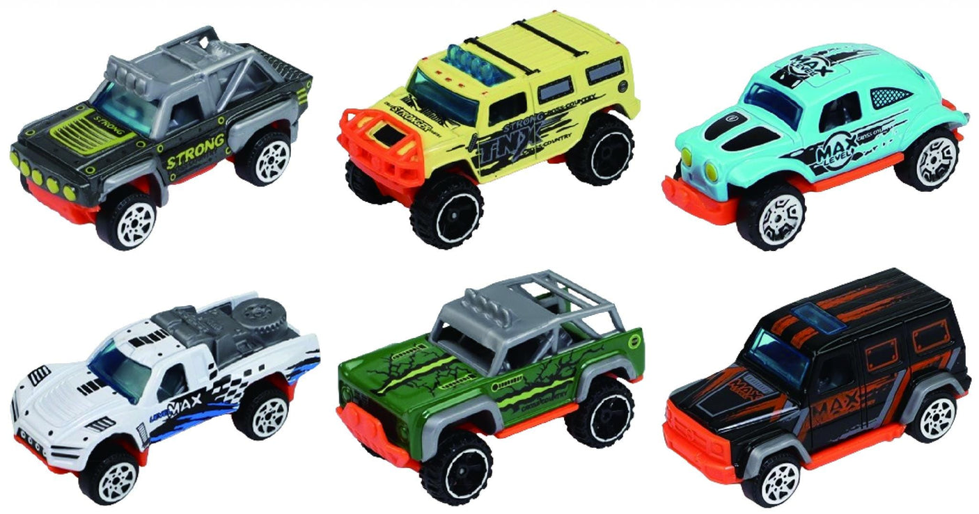 Cevodle Jucării Set Masinute Die Cast Cevodle CEV64002-001MIX | 3 Piese, Scara 1/64, 7.5cm