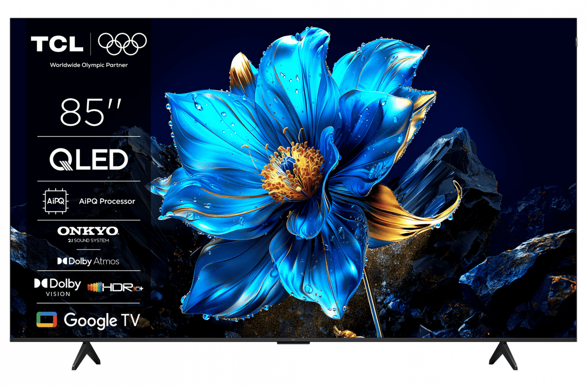 TCL QLED TV Televizor TCL QLED 85P7K | 214 cm, Smart Google TV, 4K UHD, 144Hz