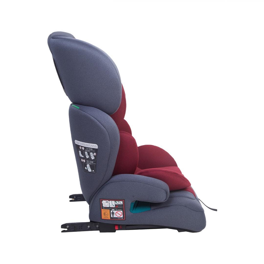 U-Grow Puericultură Scaun Auto U-Grow UG-301ISO-RD | 76-150cm, 15 Luni-12 Ani, R129, Isofix, Rosu