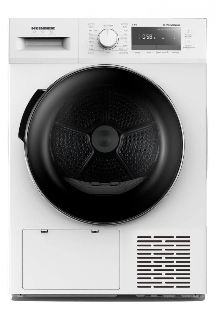 Heinner Uscator de rufe Uscator de Rufe Heinner HHPD-M9G3A++ | Pompa de Caldura, 9kg, Clas D, 60x68x85cm