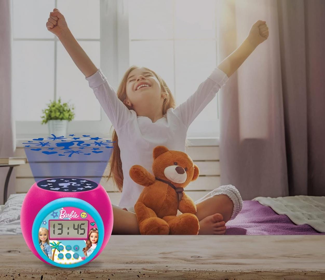Lexibook Jucării Ceas Desteptator Lexibook RL977BB | Proiector, Barbie, Copii