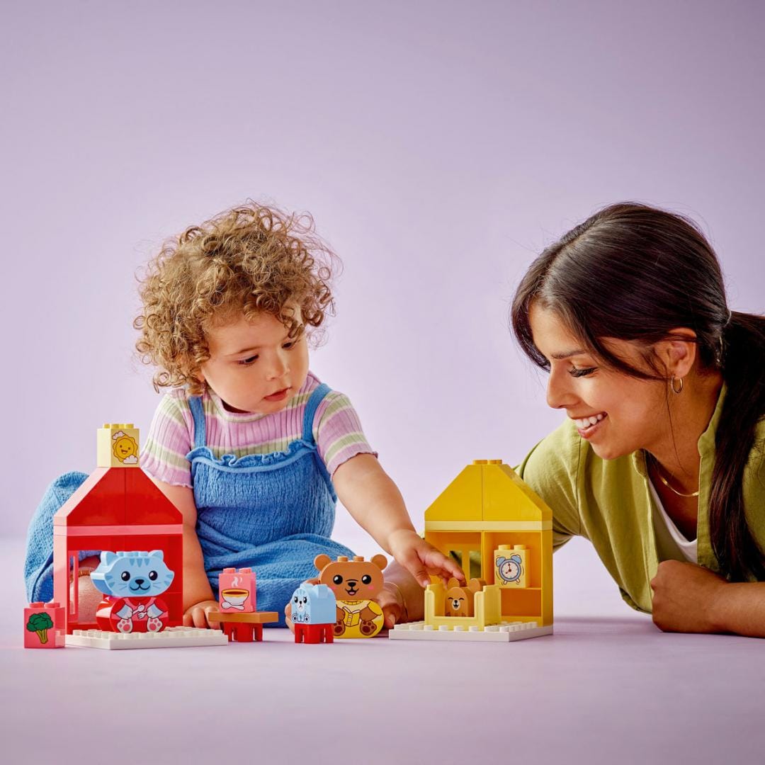 Lego Jucării Set Constructie LEGO 10414 | Rutine Zilnice, Mesele si Somnul, Cadou
